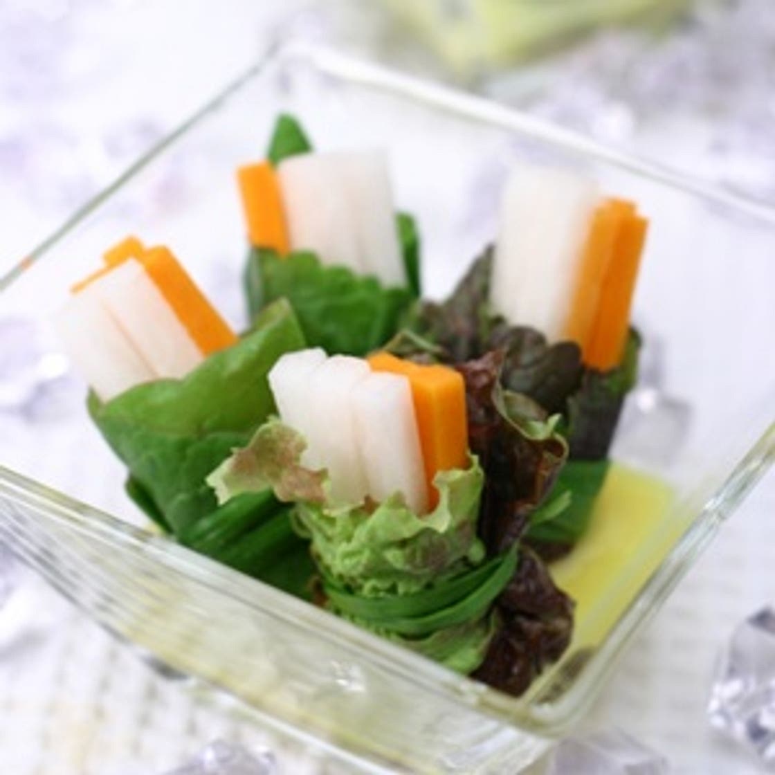 채소피클깻잎말이