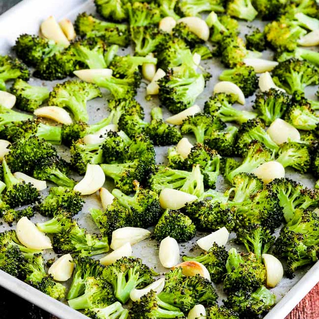 Roasted Broccoli and Garlic