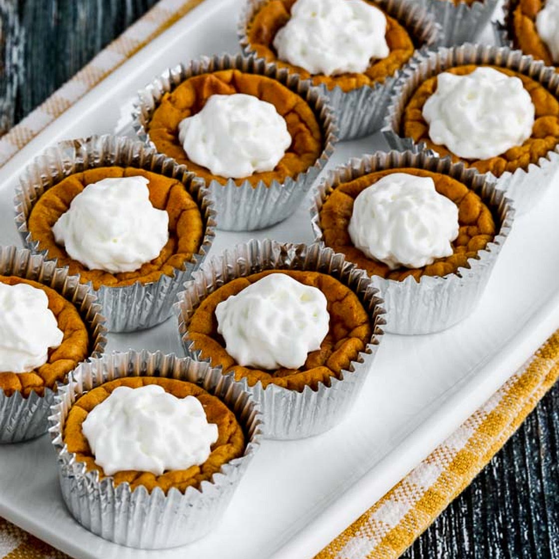 Mini Pumpkin Cheesecakes