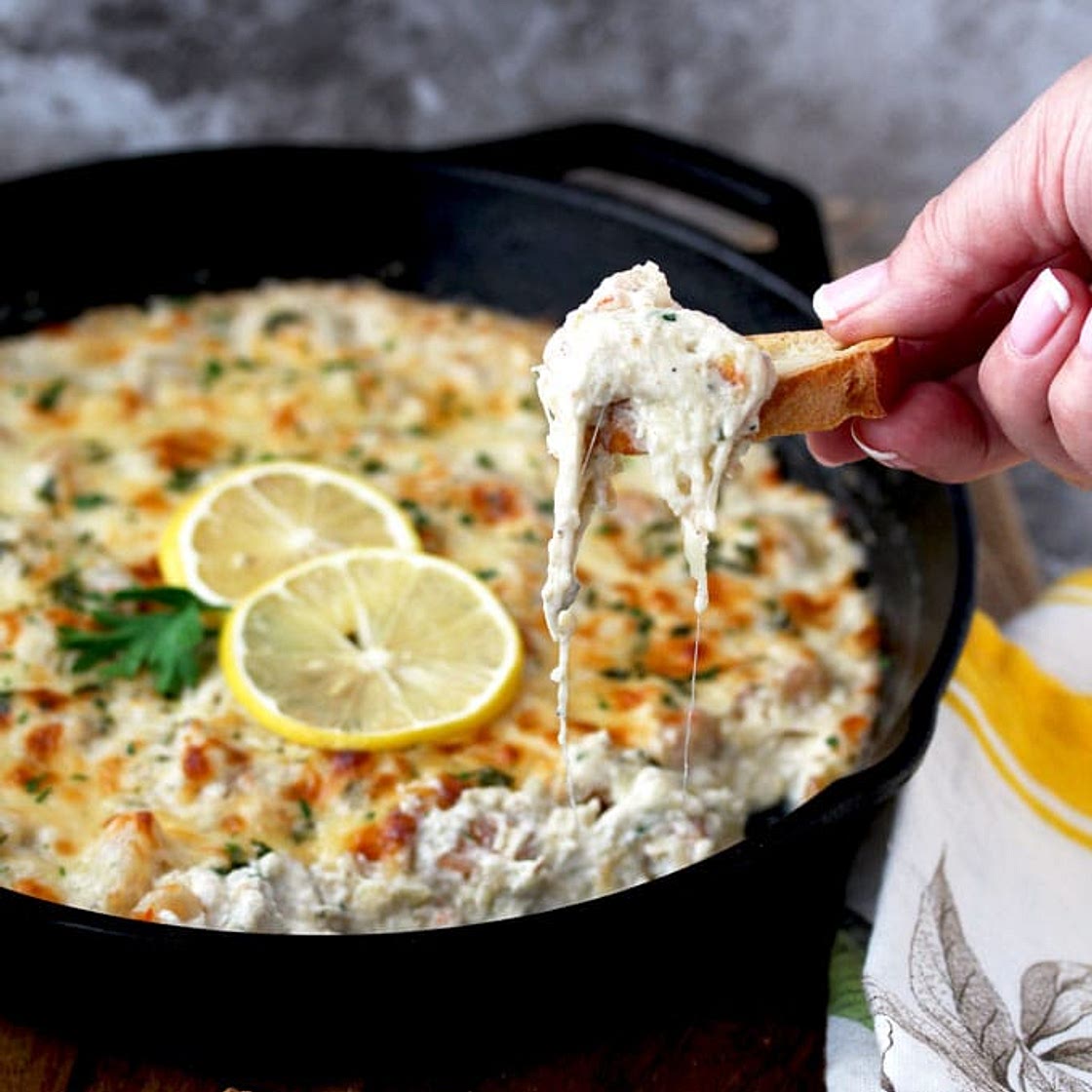 Creamy Shrimp Scampi Dip