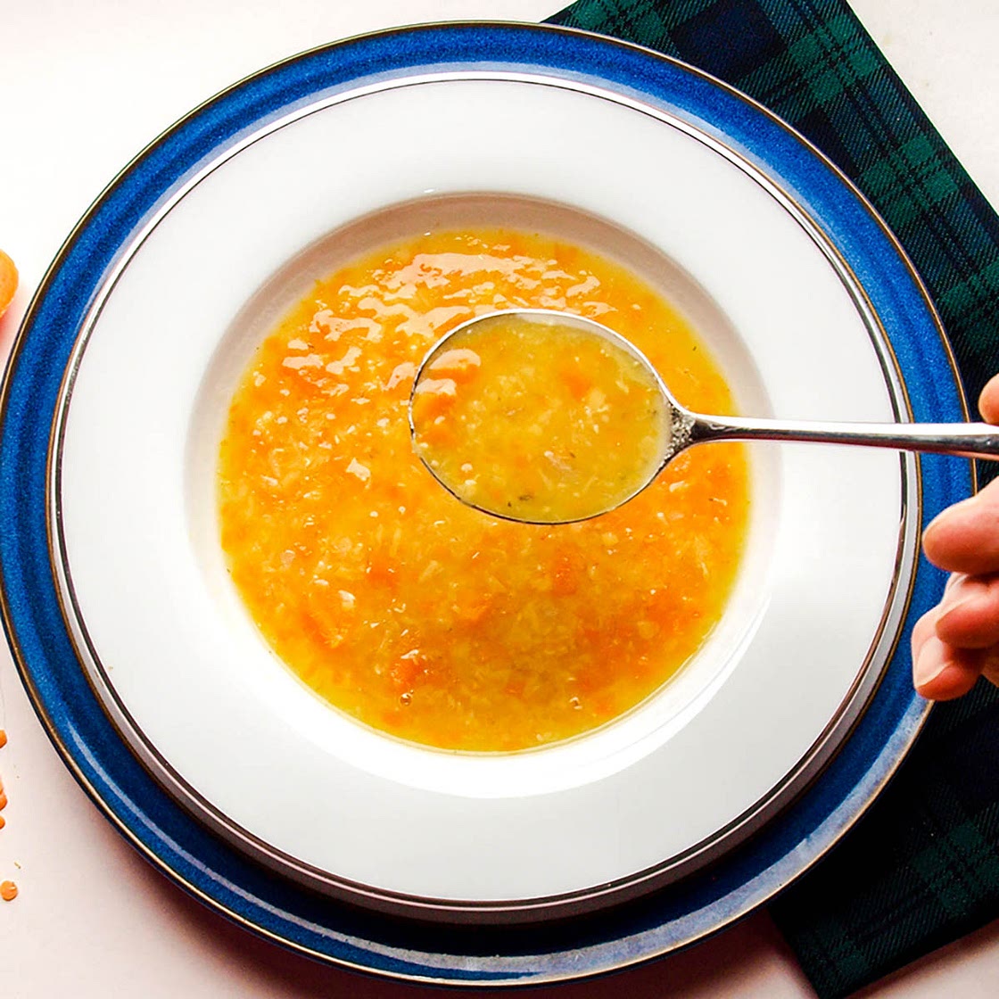 Easy Scottish Red Lentil Soup