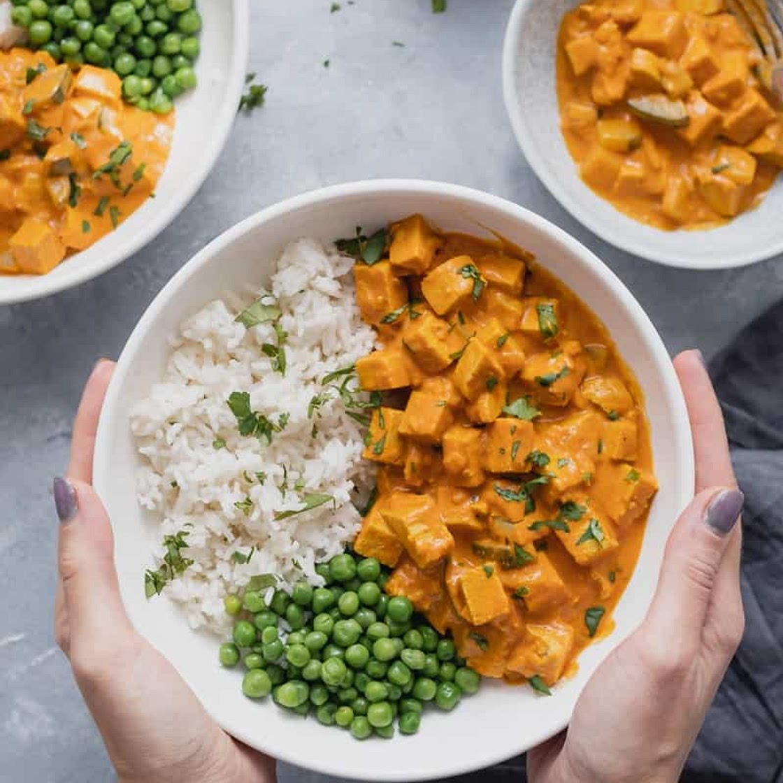 Tofu estilo Indiano {Tikka Masala}