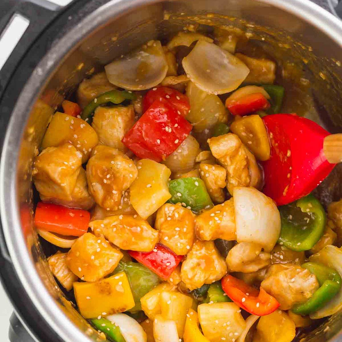 Instant Pot Sweet And Sour Chicken