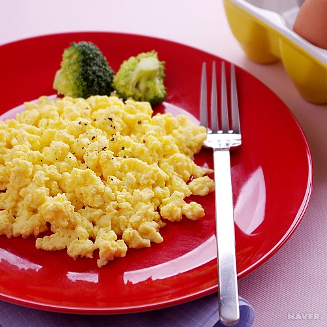 스크램블 에그 만드는 법