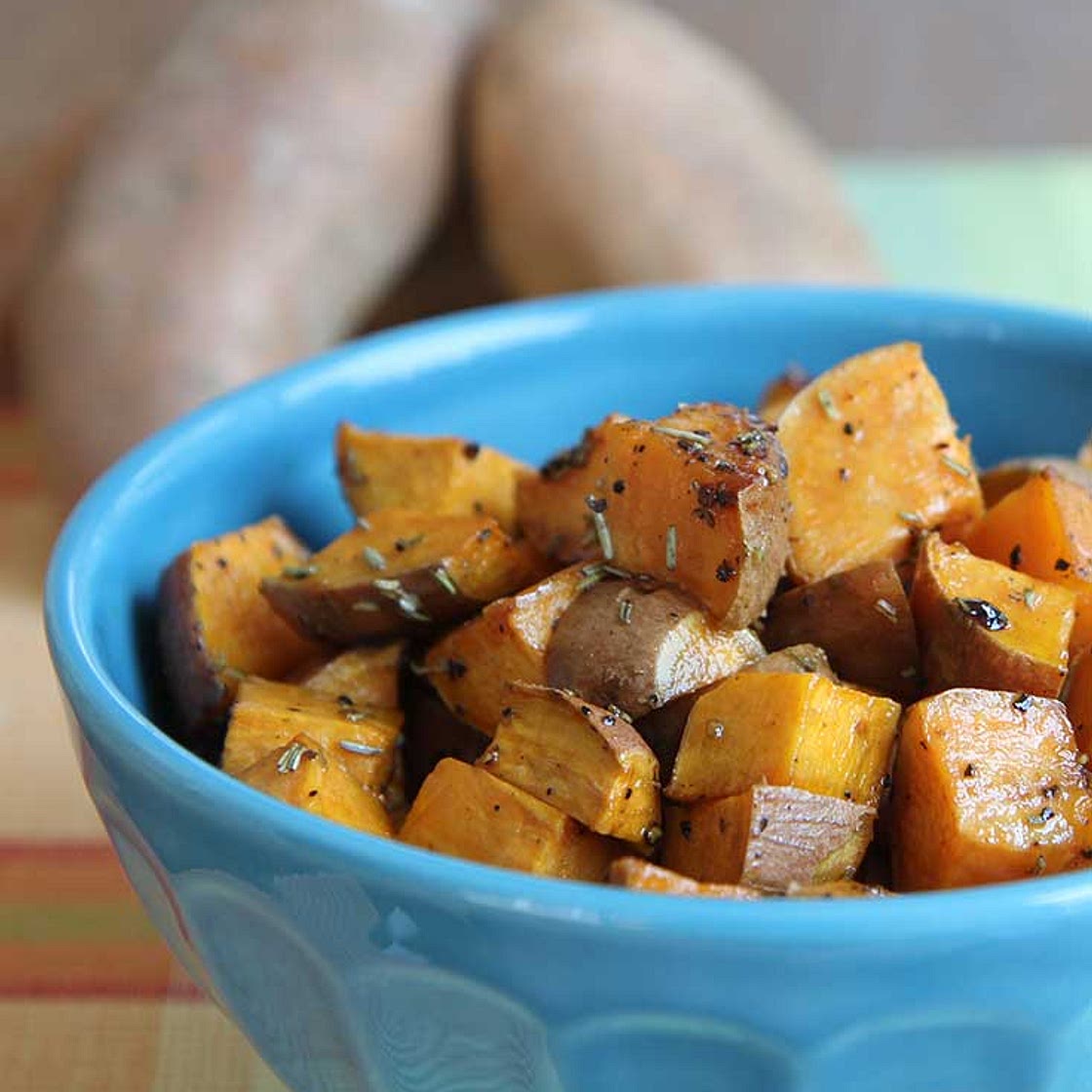 Butter Roasted Sweet Potatoes