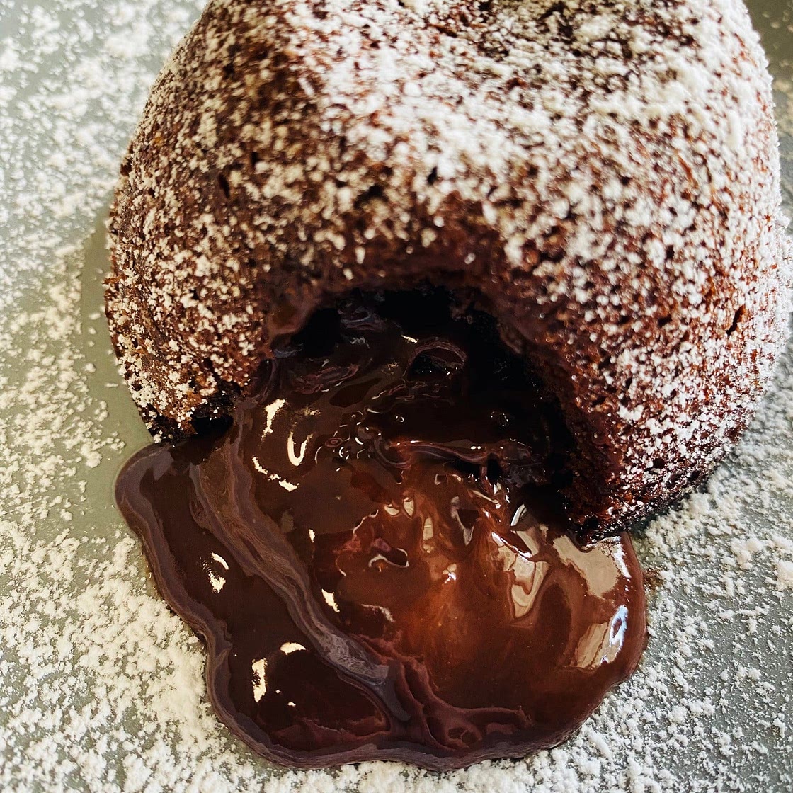 Air Fryer Lava Cakes
