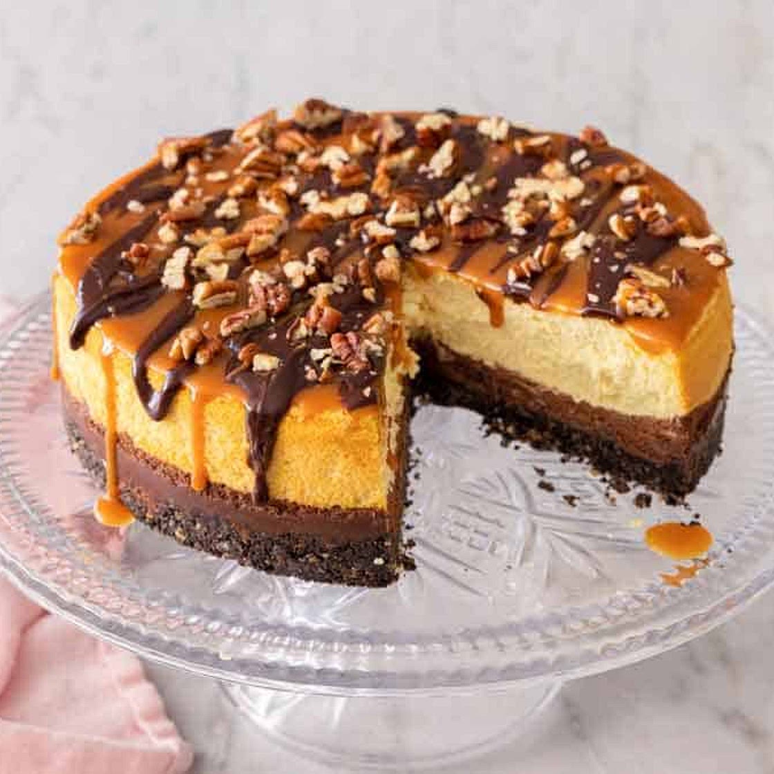 Turtle Cheesecake