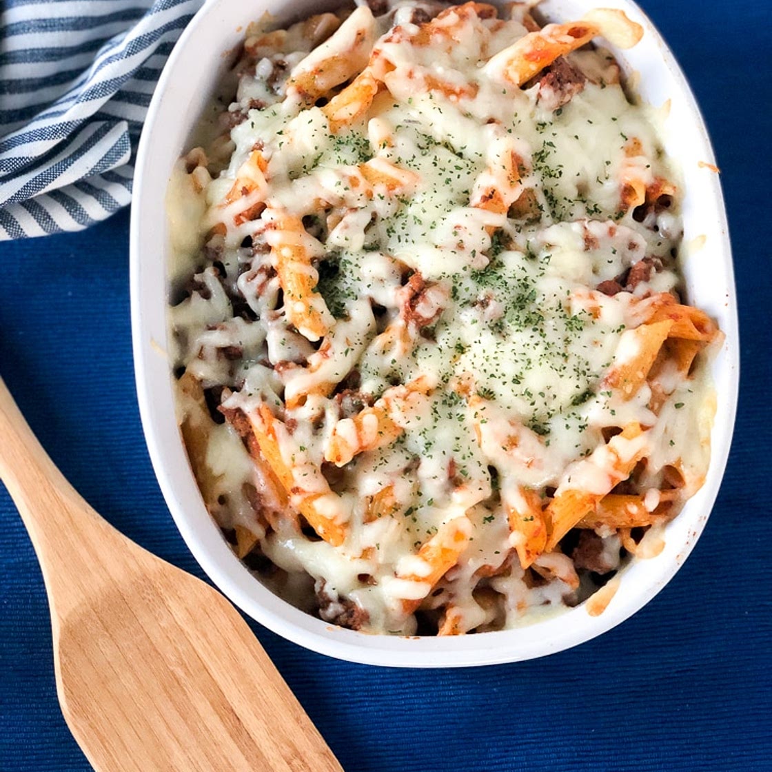 Easy Baked Penne Pasta Casserole Recipe
