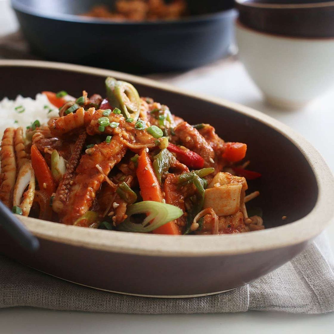 오삼불고기 덮밥