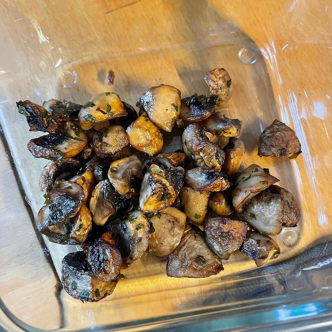 Champignons crousti-fondants