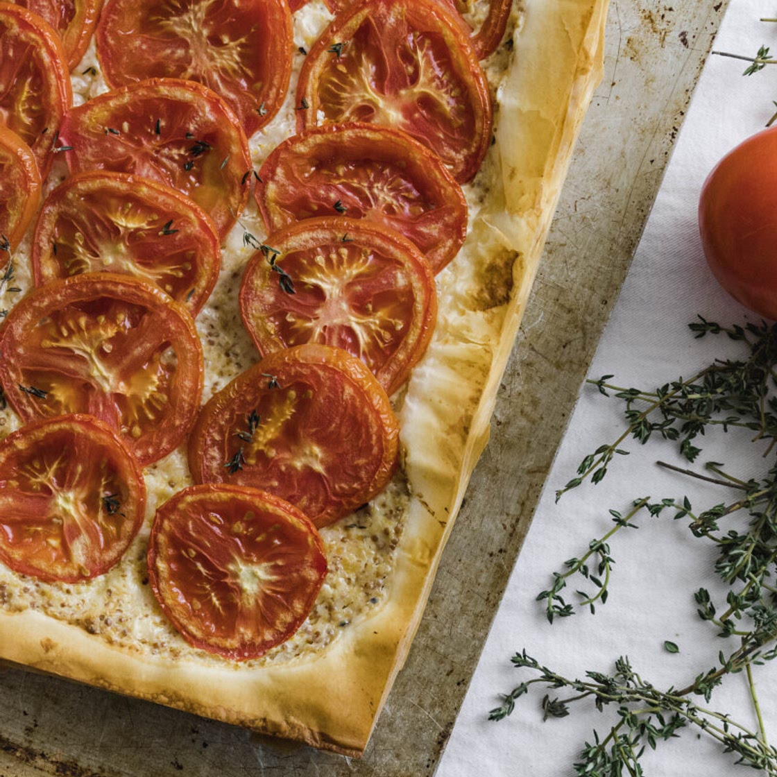 5 Ingredient Tomato Tart