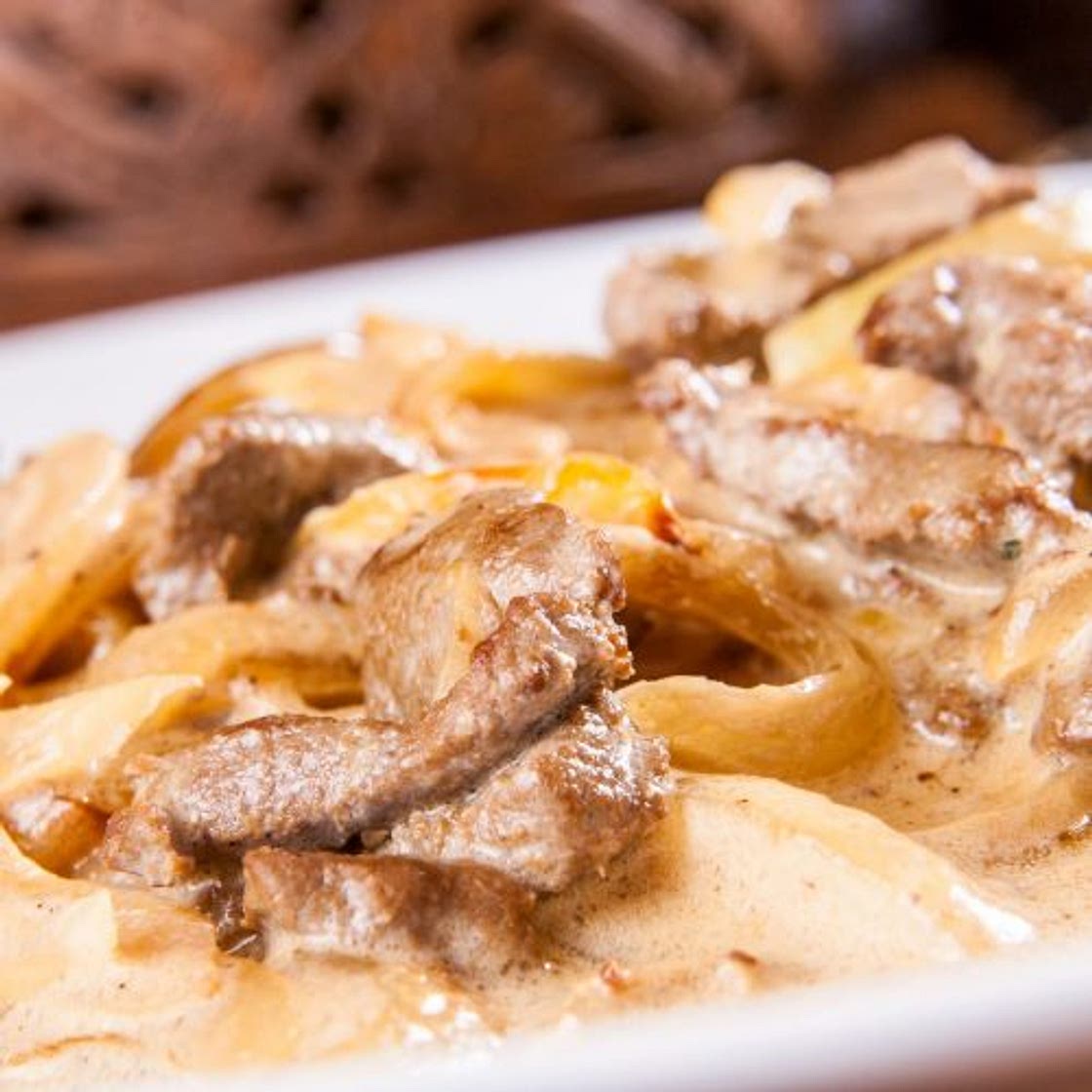 Beef Stroganoff without Mushrooms