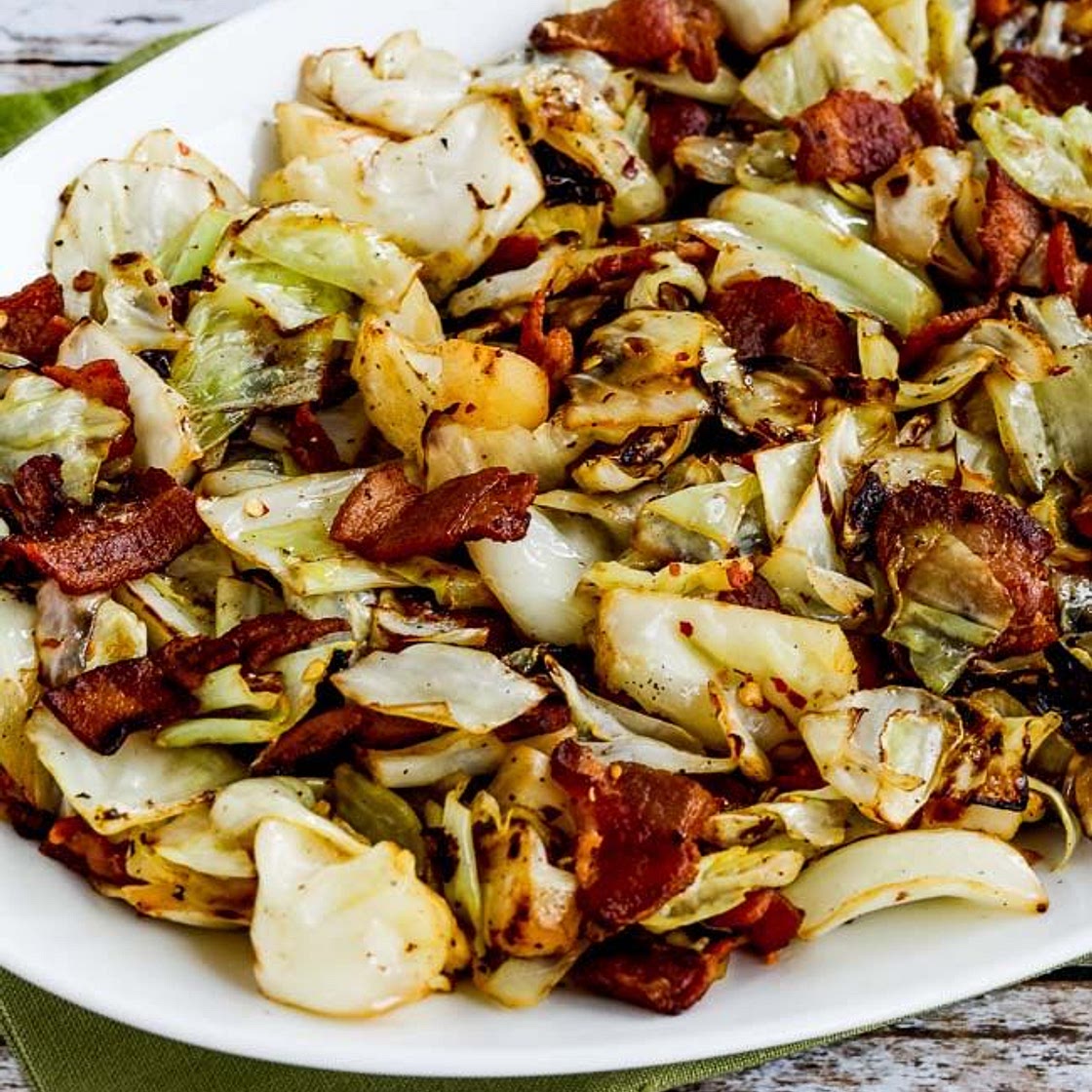 Fried Cabbage with Bacon