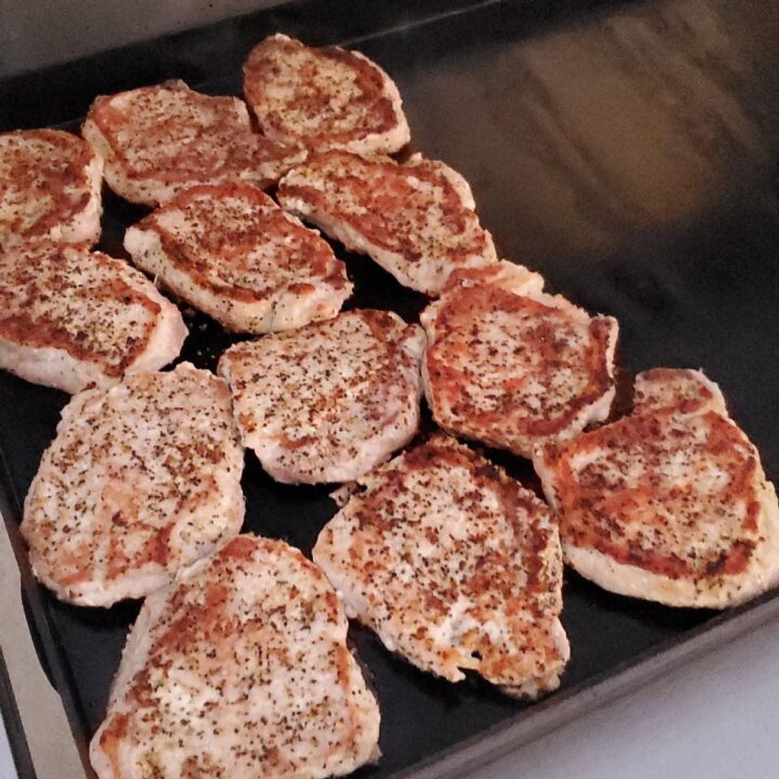 Blackstone Pork Chops