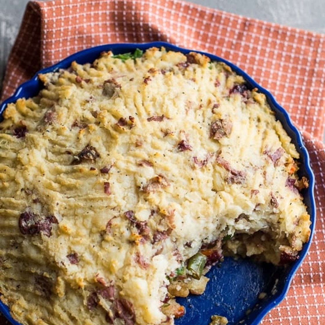 Leftover Thanksgiving Cottage Pie