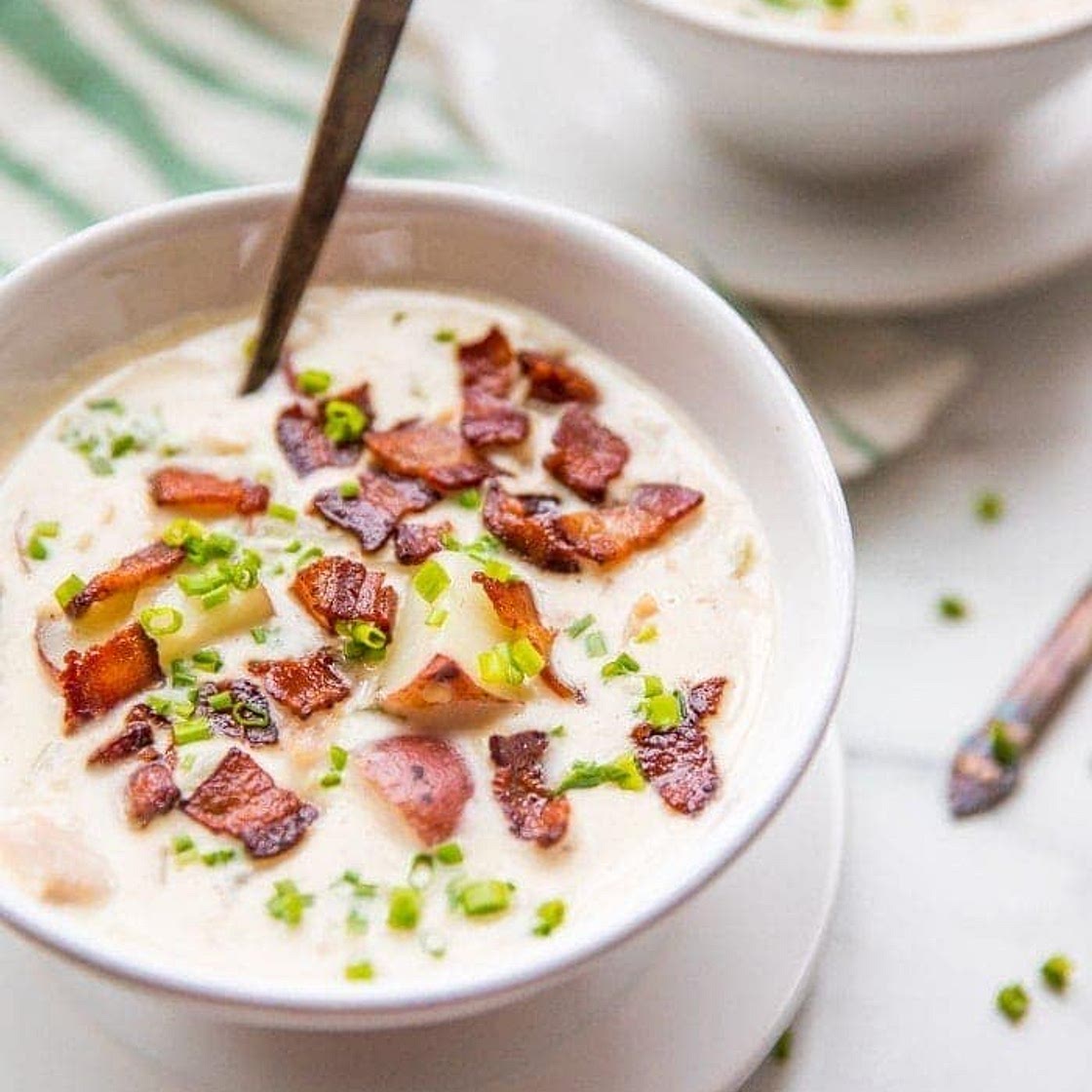 Creamy Clam Chowder (Whole30, Paleo, Dairy Free)