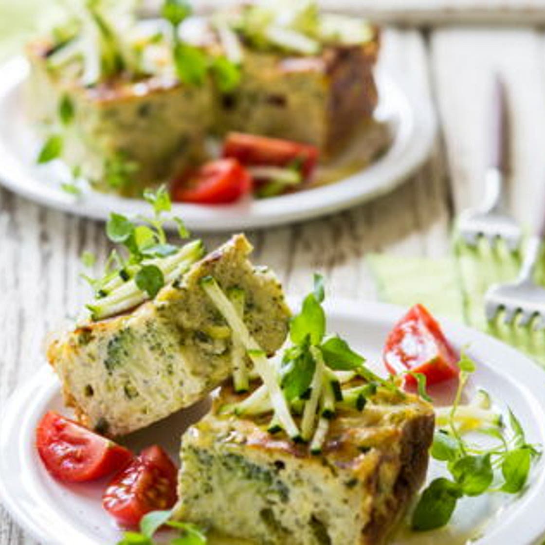 Quiche aux courgettes