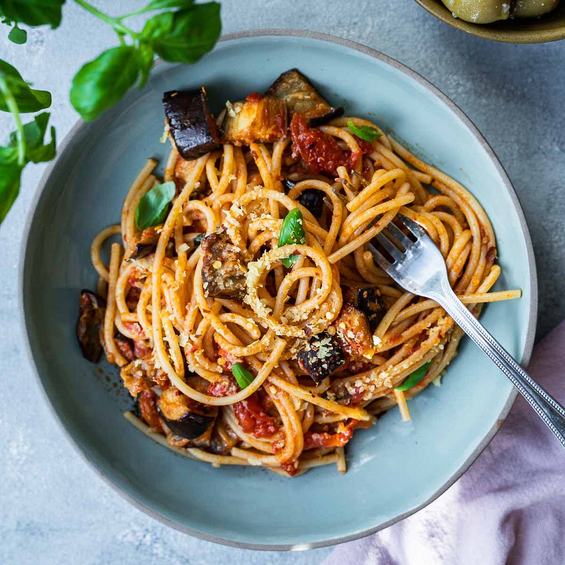 Vegan Pasta Alla Norma