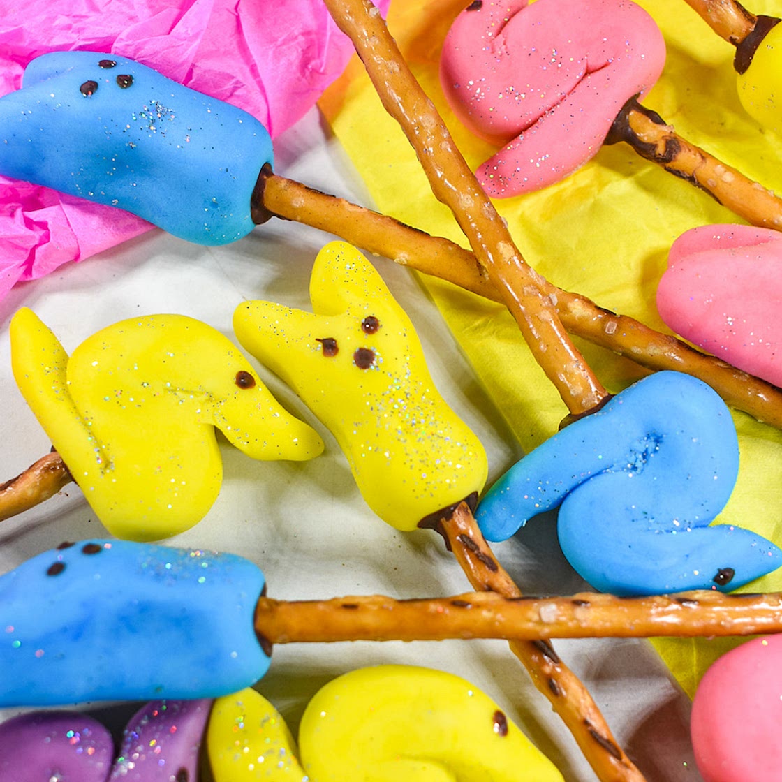 Easter Pretzel Sticks (Easter Treat Recipe