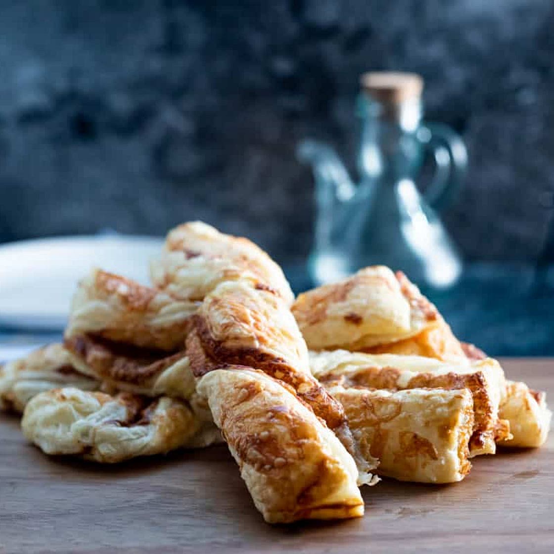 Bakery-Style Cheese and Marmite Twists With Puff Pastry