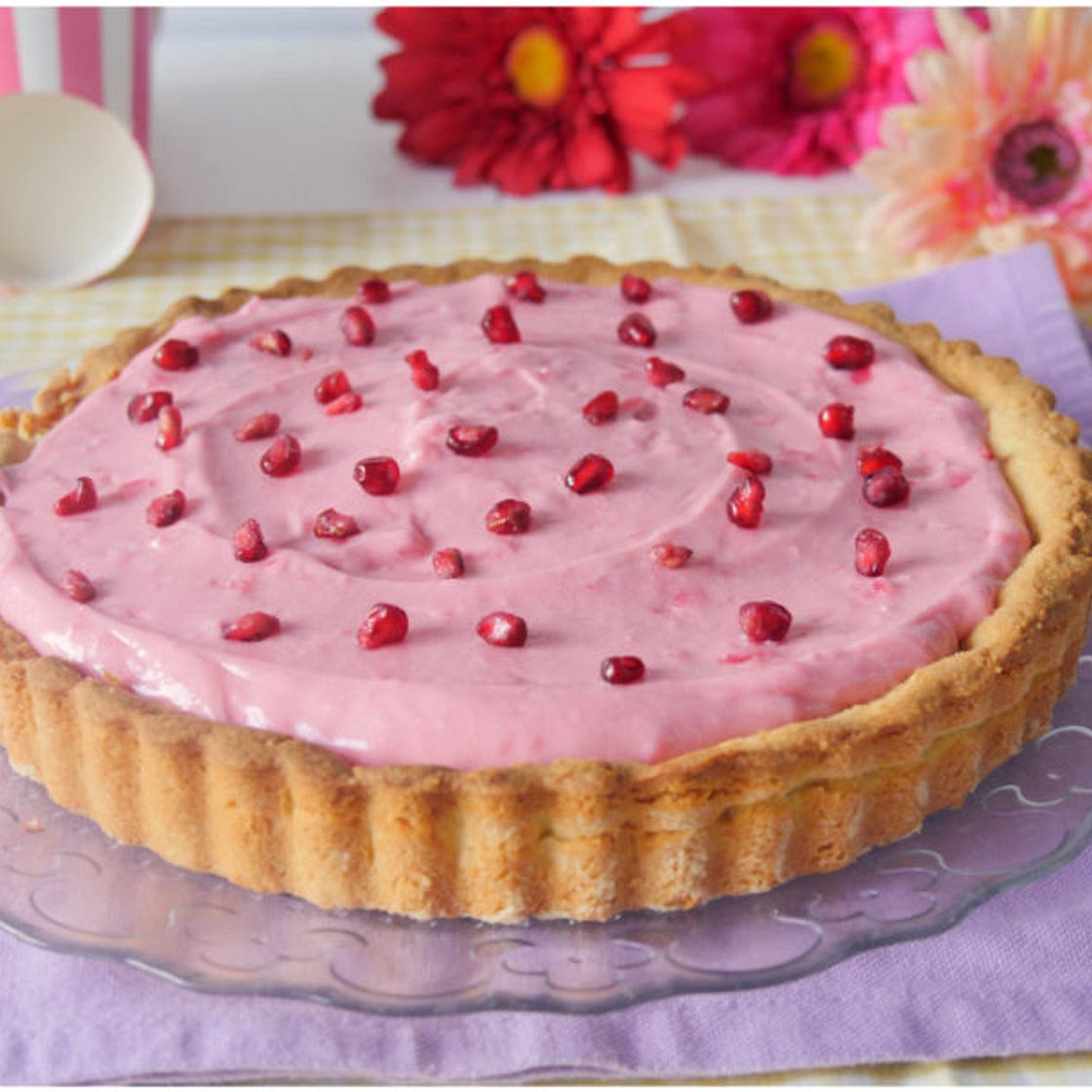 Crostata al melograno