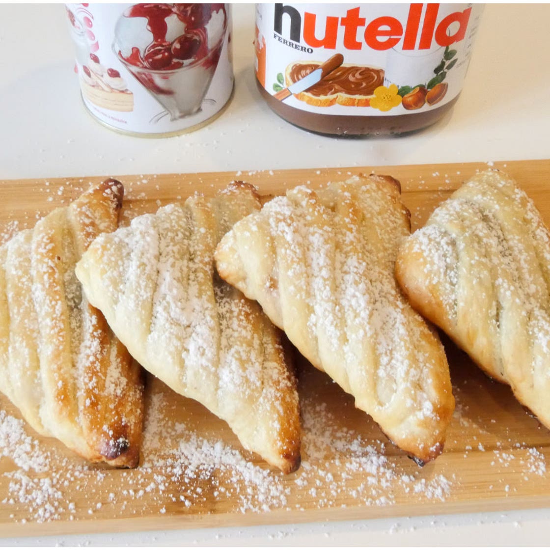 Fagottini di sfoglia al latte