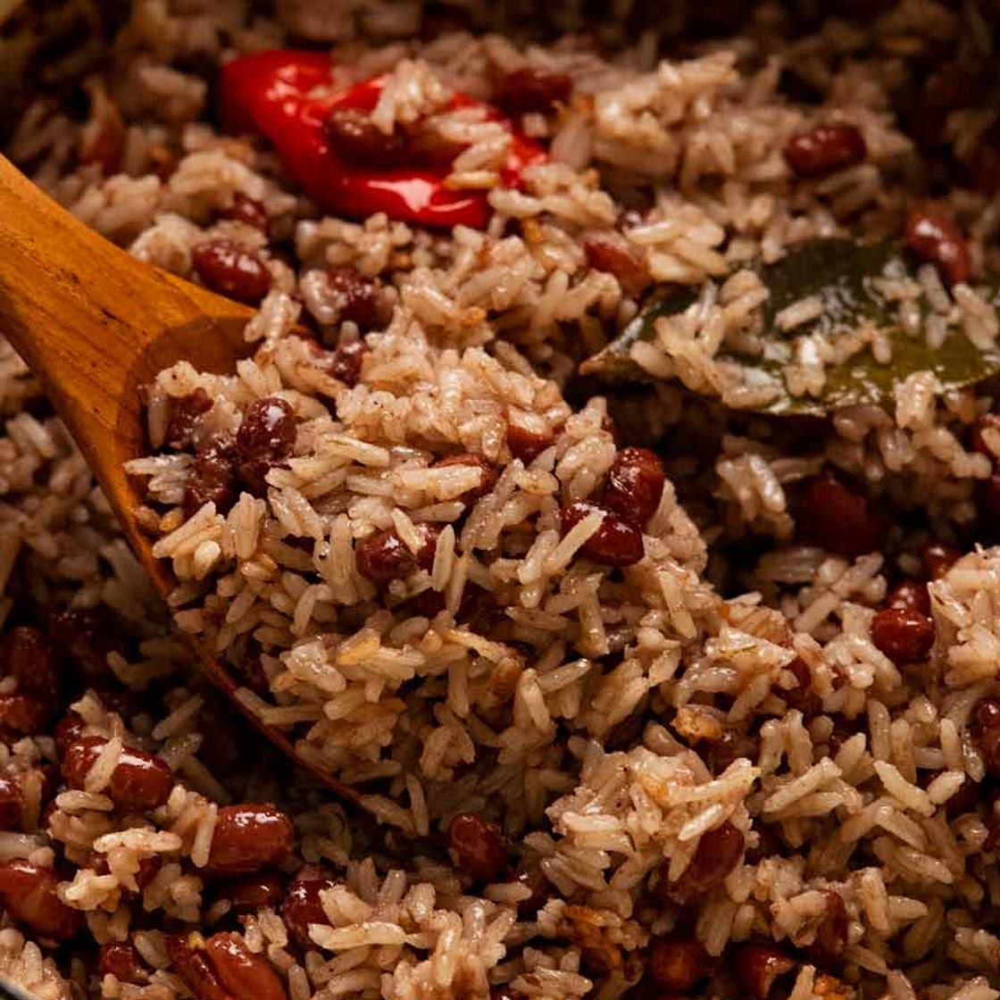 Jamaican rice and peas