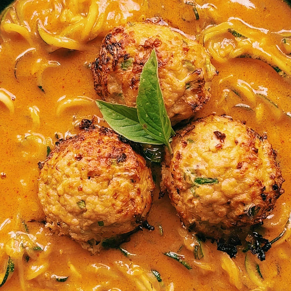 Thai Chicken Meatballs