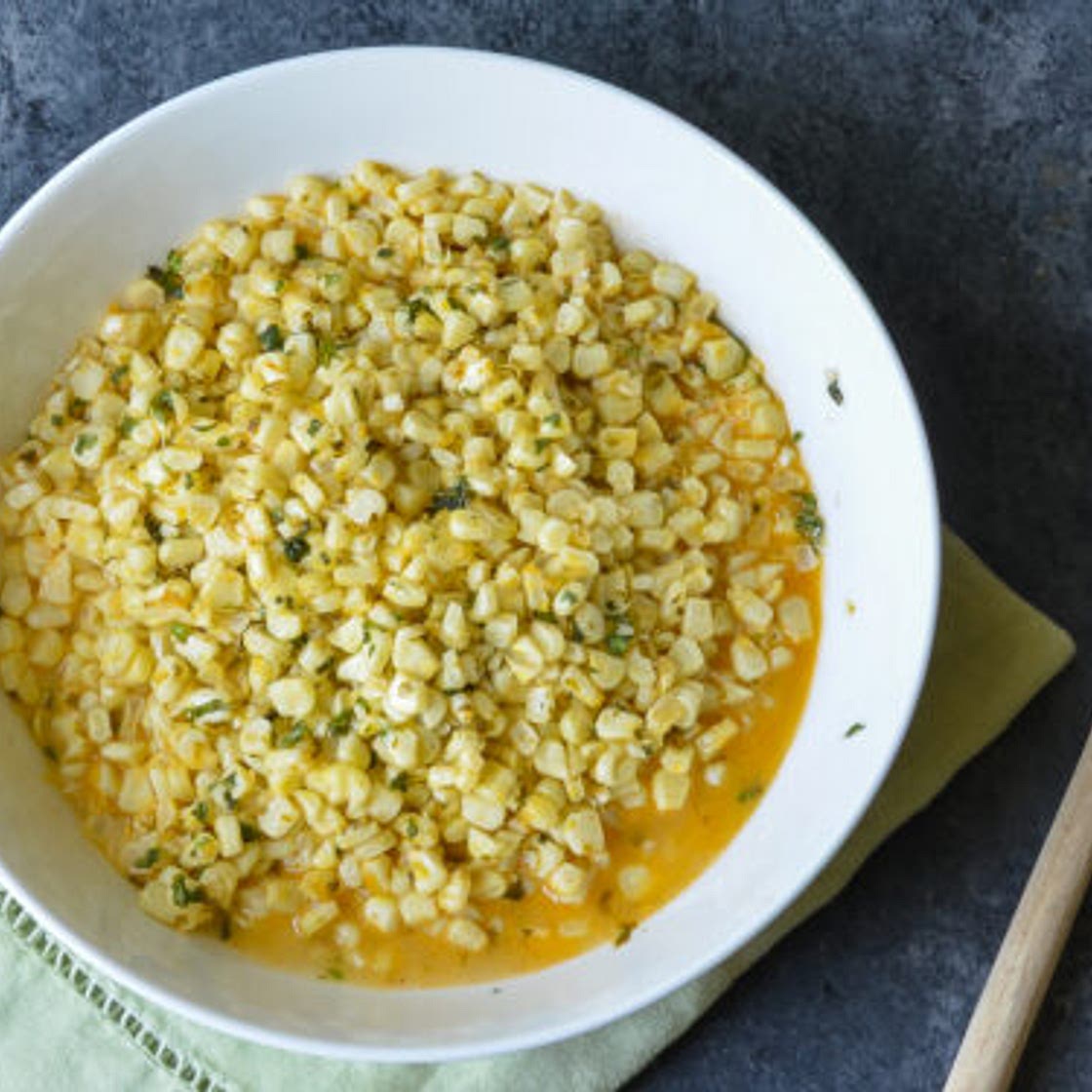 Cilantro Lime Sweet Corn