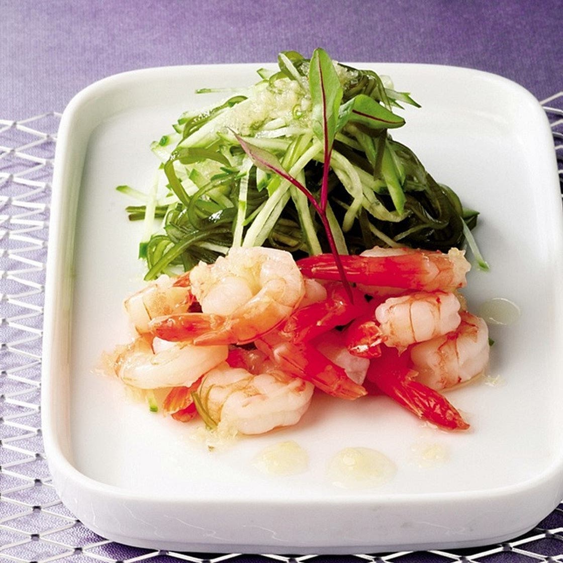 다시마 새우냉채 만드는 법