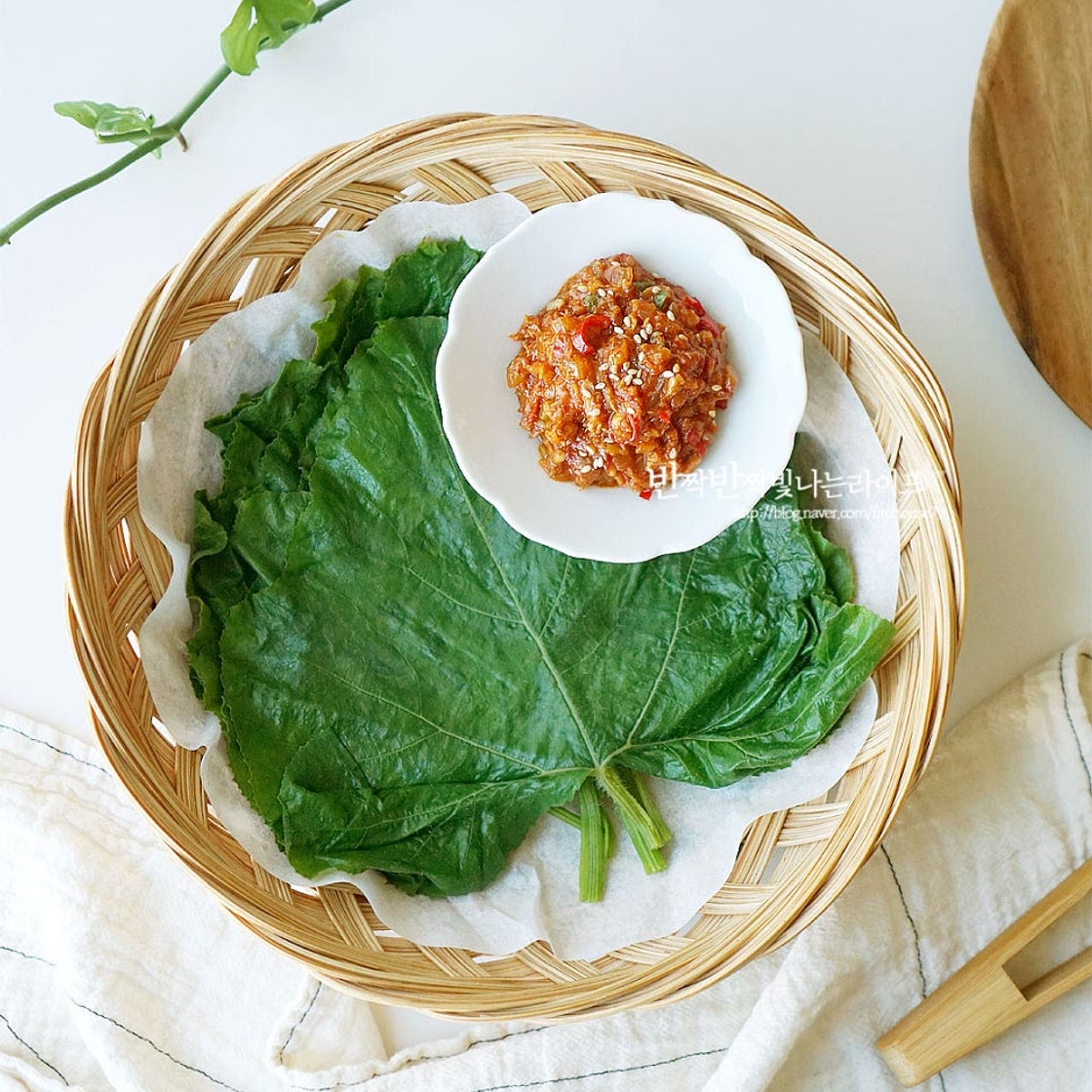 호박잎쌈 만드는법 호박잎찌기 찌는시간 호박잎 손질 요리