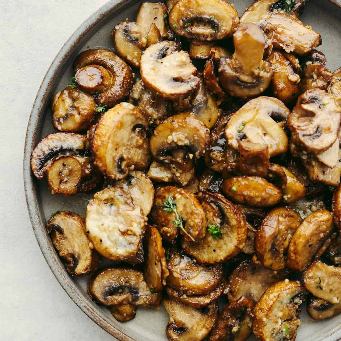Air Fryer Mushrooms