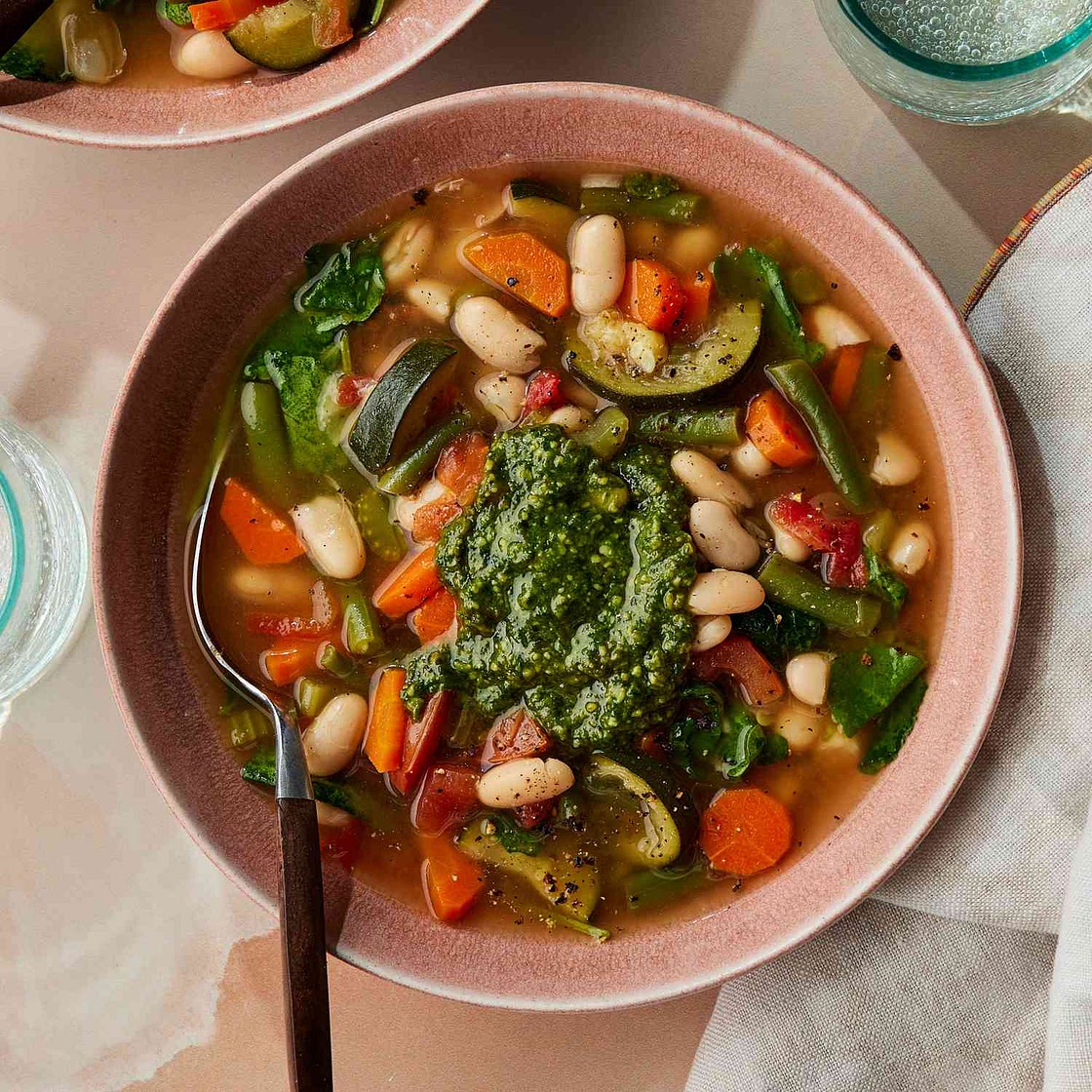 Slow-Cooker Vegetable Soup