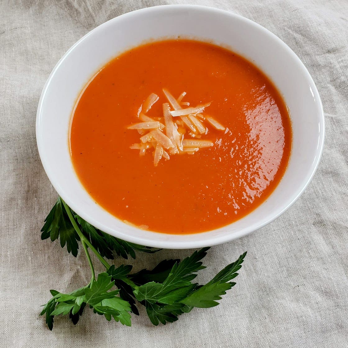 Tomato Red Bell Pepper Soup