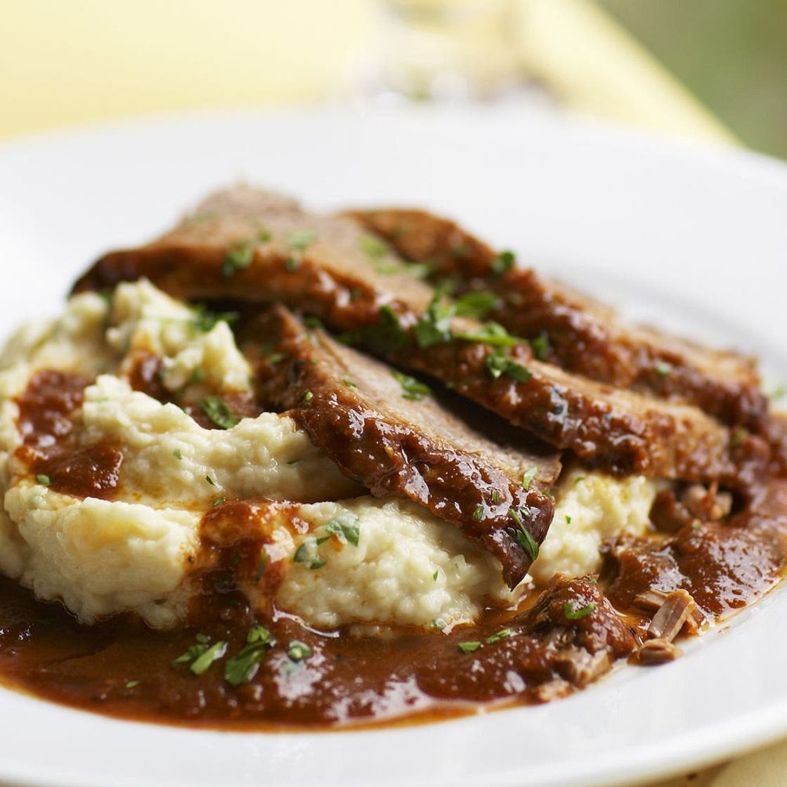 Oven-Braised Beef Brisket With Vegetables