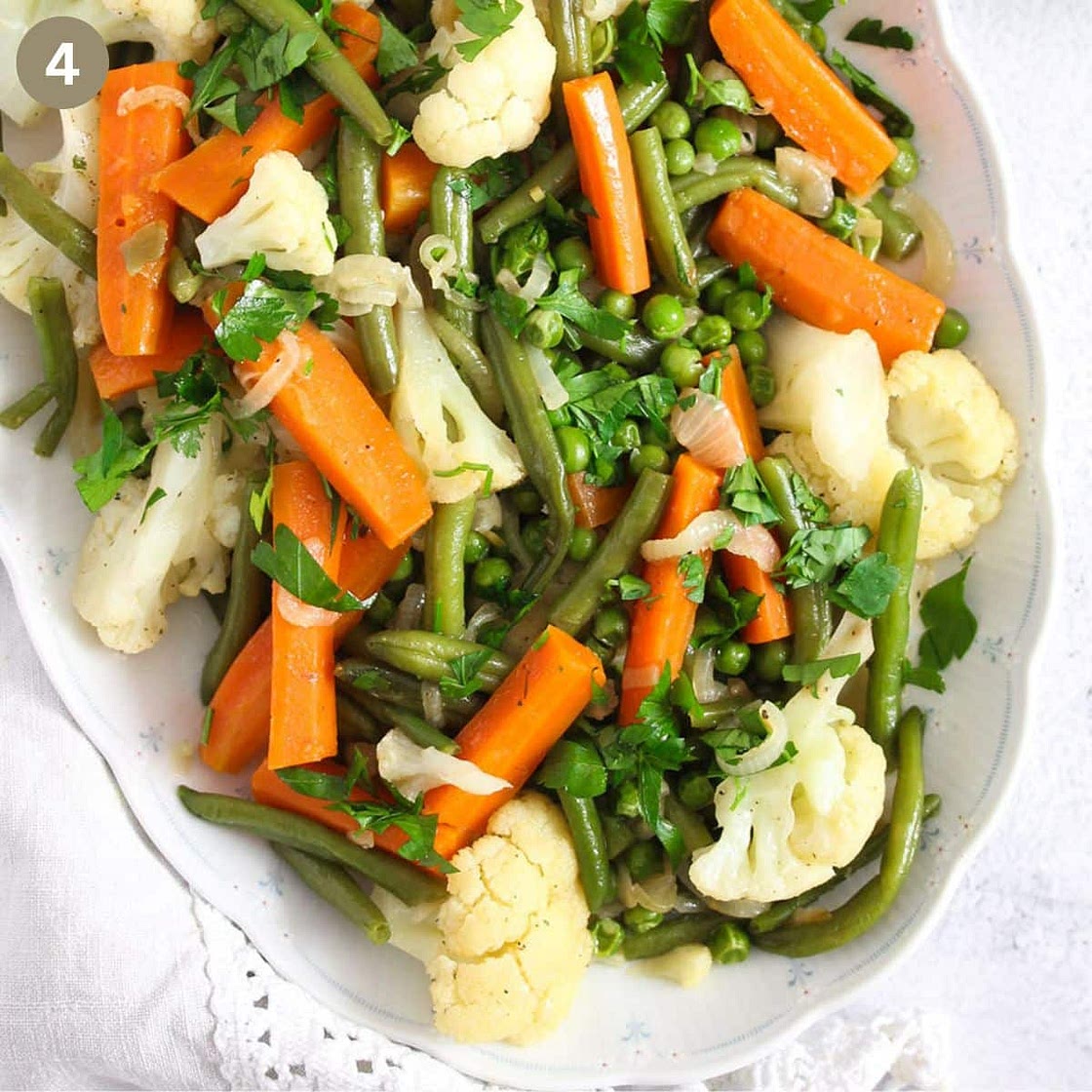 Buttered Vegetables