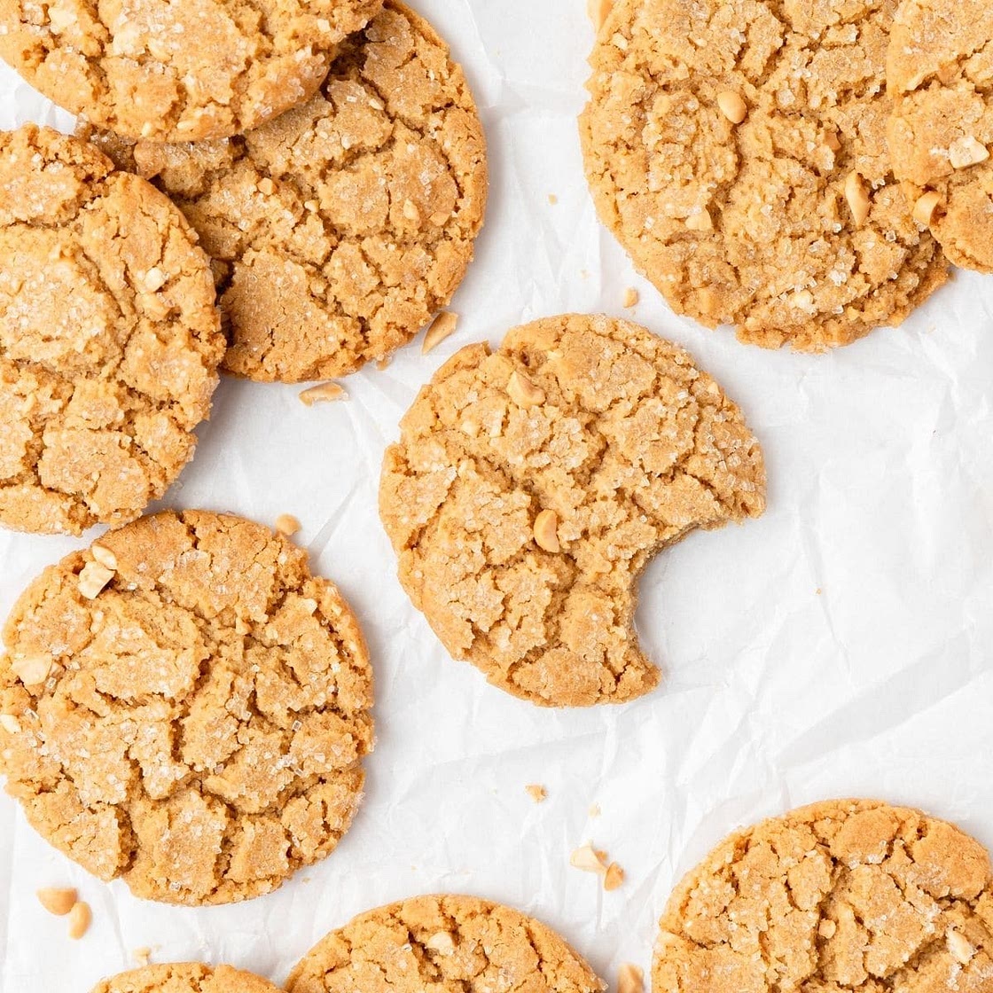 Chewy Peanut Butter Cookies