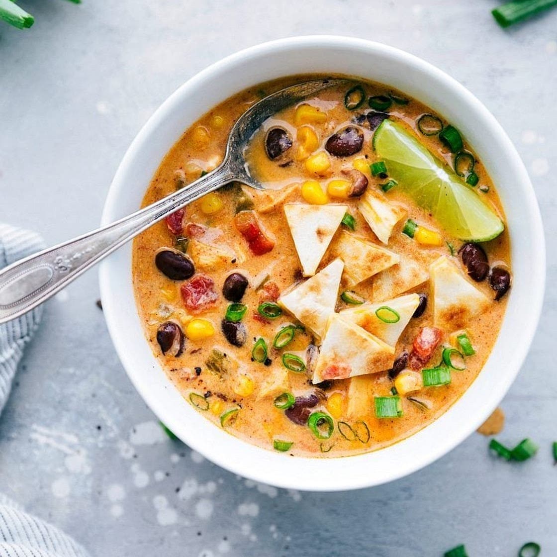Crockpot Chicken Quesadilla Soup