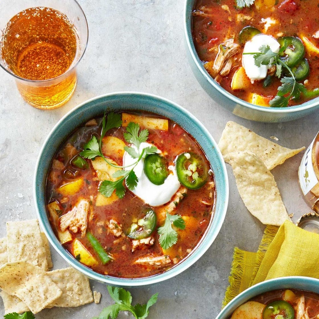 Slow-Cooker Chicken-Tortilla Soup