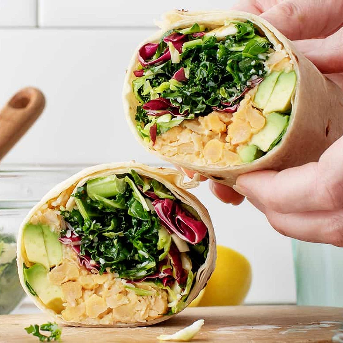 Healthy Lunch Wraps