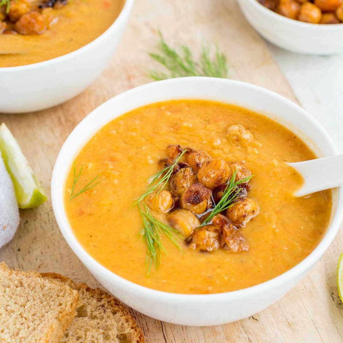 Lentil & Coconut Milk Soup Recipe