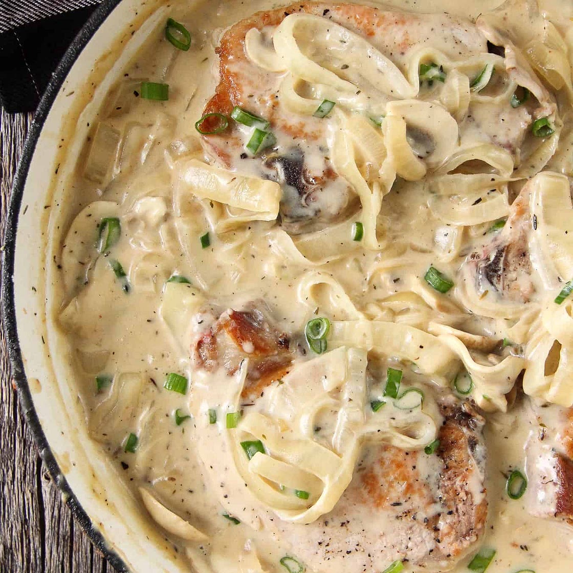 Creamy Smothered Pork Chops