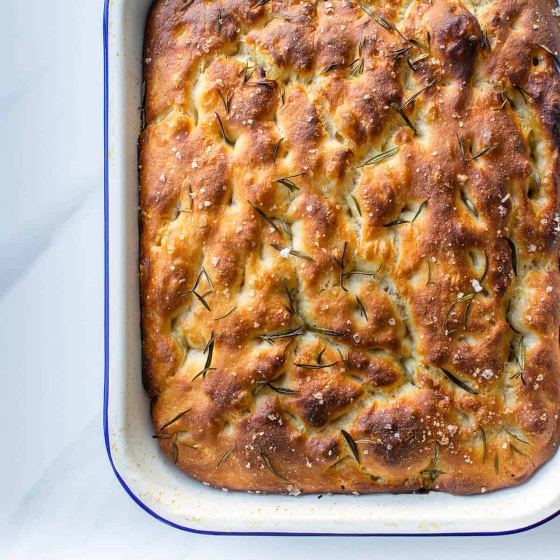 No Knead Focaccia