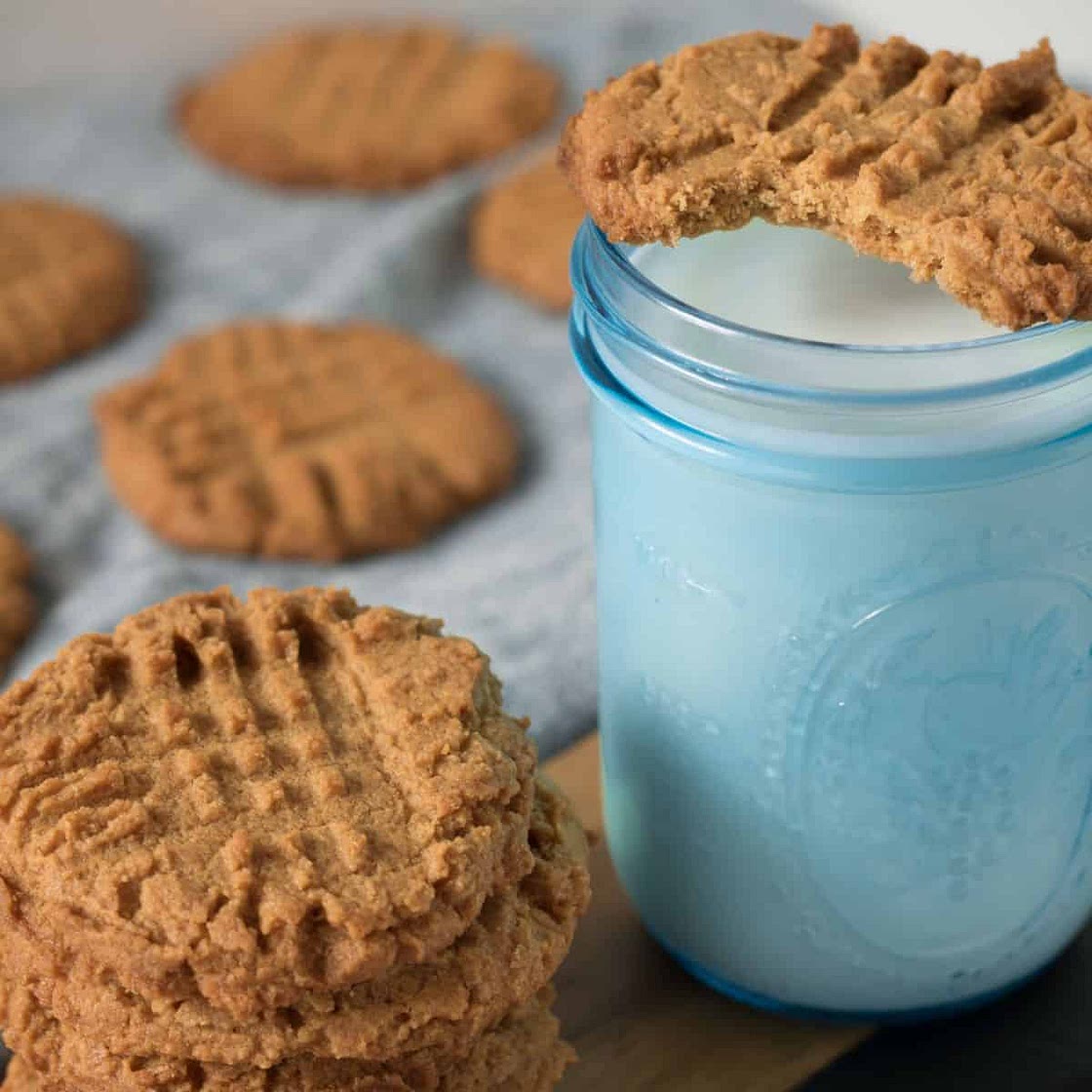 Sugar Free Peanut Butter Cookies