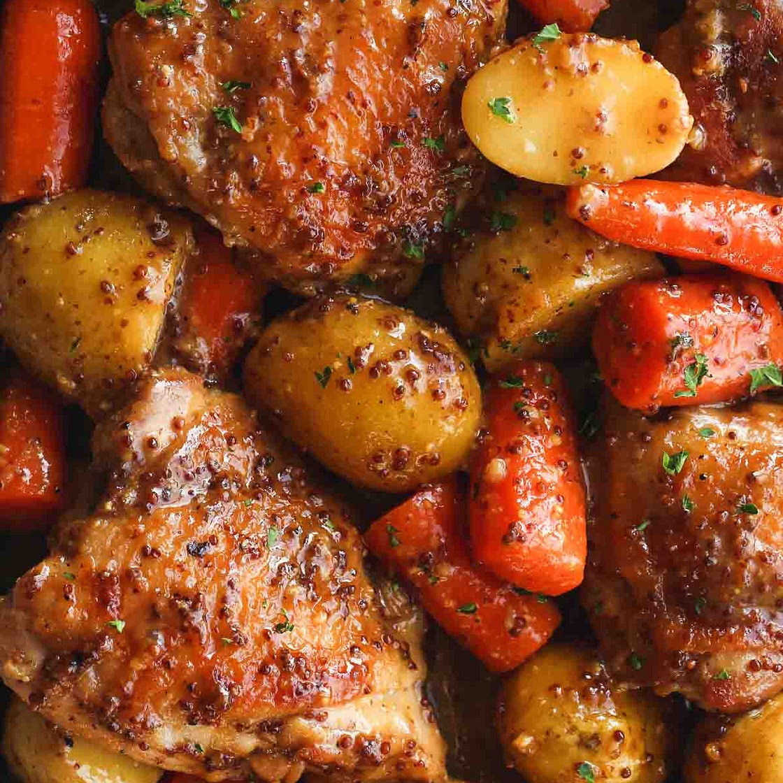 Instant Pot Honey Mustard Chicken