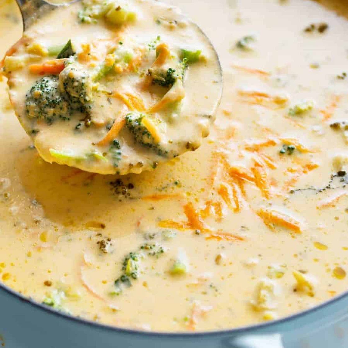 Easy Broccoli Cheddar Soup