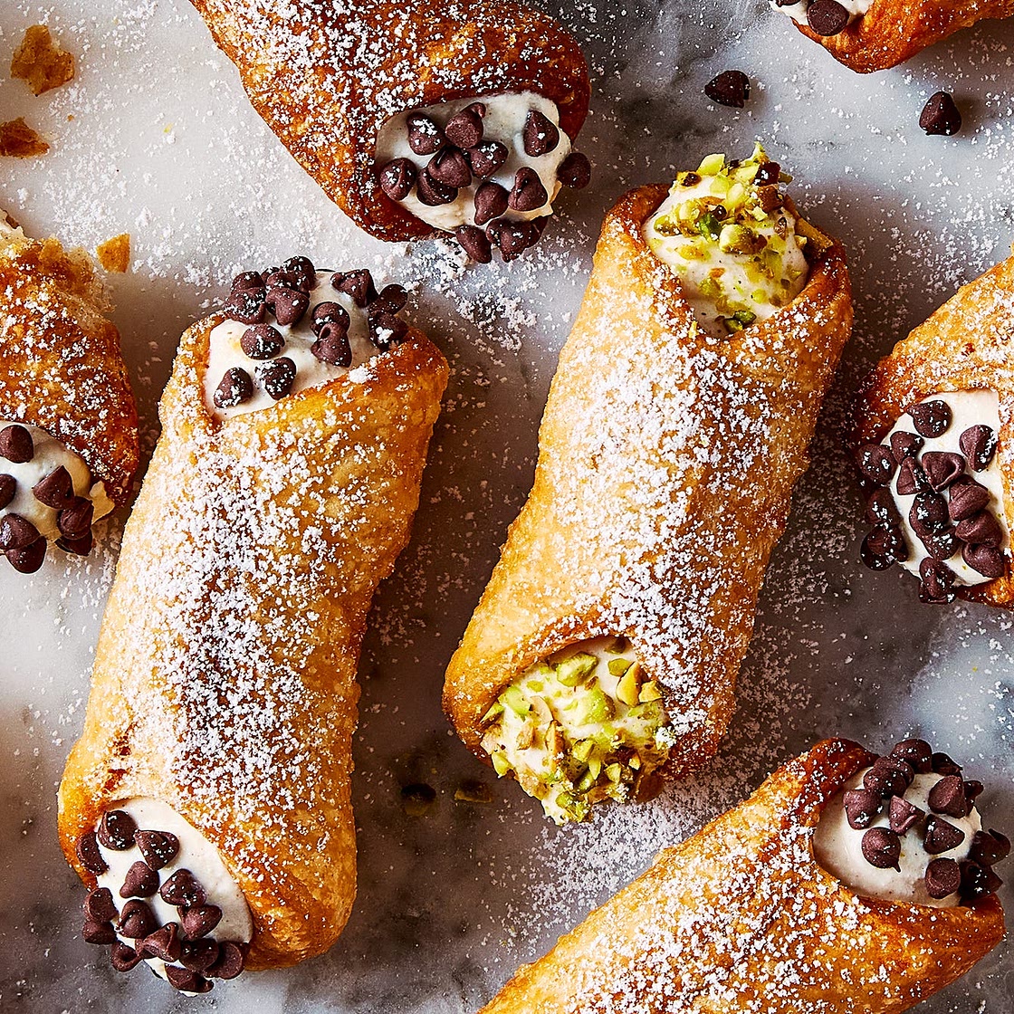 Homemade Cannoli
