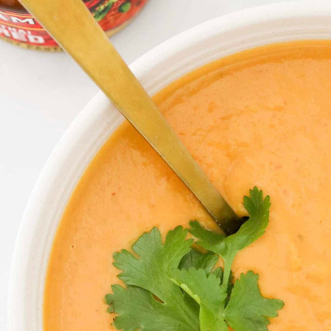 Thai Pumpkin Soup with Coconut Milk