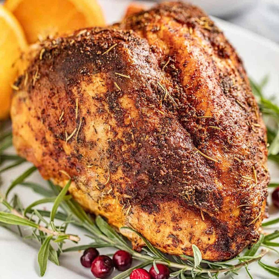 Simple Oven Roasted Turkey Breast