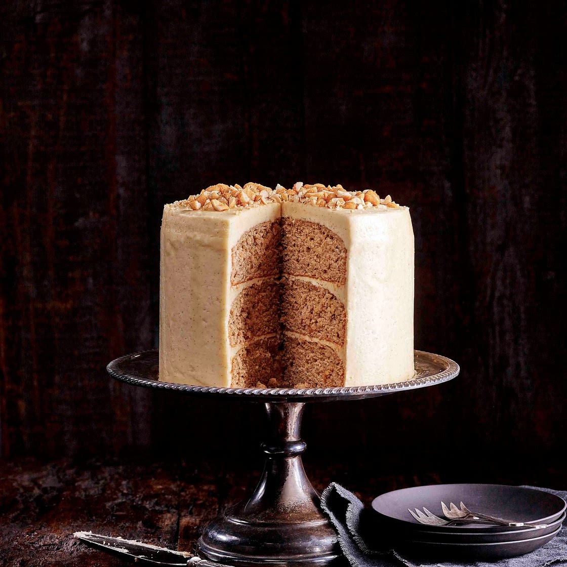 Peanut butter layer cake